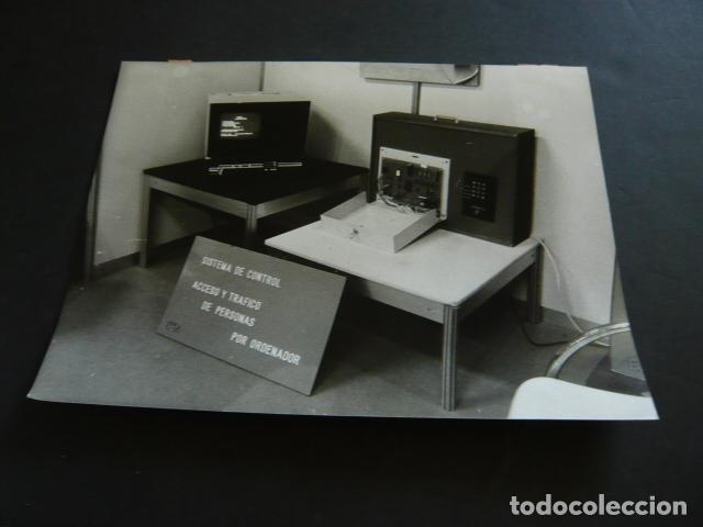 Antique Photography: MADRID SALON DE LA SEGURIDAD SICUR ANTIGUA FOTOGRAFIA ORIGINAL 24 X 18 CM
