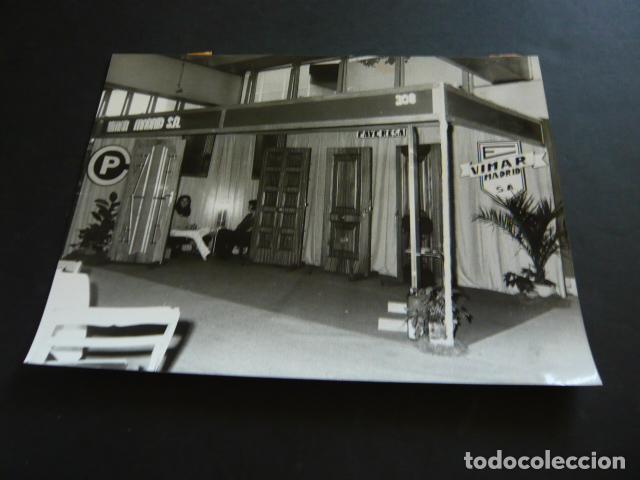 Antique Photography: MADRID SALON DE LA SEGURIDAD SICUR ANTIGUA FOTOGRAFIA ORIGINAL 24 X 18 CM