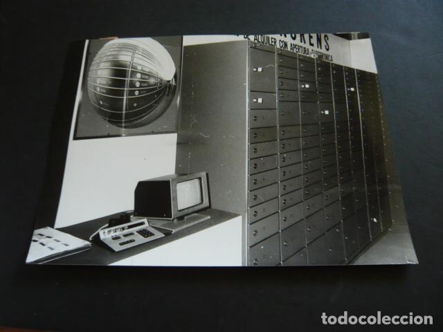 Fotografia antiga: MADRID SALON DE LA SEGURIDAD SICUR ANTIGUA FOTOGRAFIA ORIGINAL 24 X 18 CM