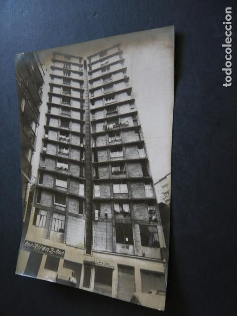Antique Photography: EDIFICIO CON DA&Ntilde;OS POR ATENTADO TERRORISTA ETA ANTIGUA FOTOGRAFIA ORIGINAL 13 X 18 CM