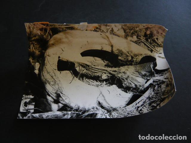 Photographie ancienne: TENERIFE ACCIDENTE DE AVIACION ANTIGUA FOTOGRAFIA ORIGINAL 18 X 12 CM