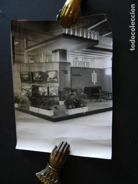 Alte Fotografie: MADRID SALON DE LA ELECTRIFICACION ANTIGUA FOTOGRAFIA ORIGINAL 18 X 24 CM