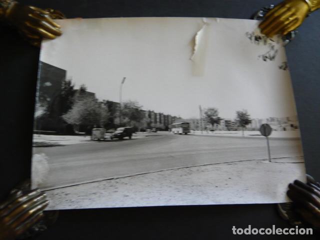 Alte Fotografie: MADRID BARRIO DE MORATALAZ ANTIGUA FOTOGRAFIA ORIGINAL 18 X 24 CM