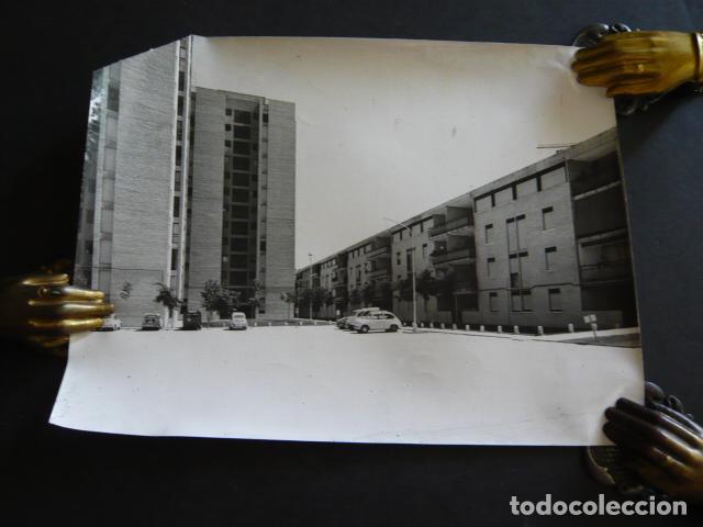 Antique Photography: MADRID NUEVA BARRIADA ANTIGUA FOTOGRAFIA ORIGINAL 18 X 24 CM