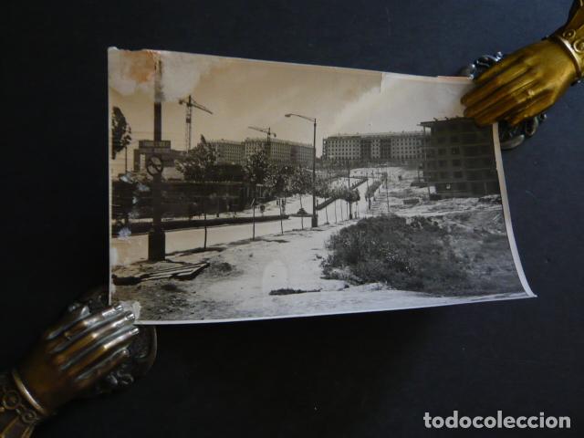 Alte Fotografie: MADRID BARRIO DEL NI&Ntilde;O JESUS ANTIGUA FOTOGRAFIA ORIGINAL 18 X 12 CM