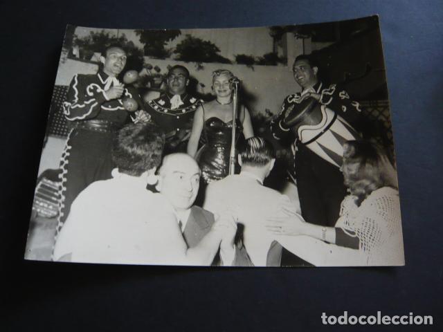 Fotograf&iacute;a antigua: CONJUNTO MUSICAL ANTIGUA FOTOGRAFIA ORIGINAL 24 X 18 CM