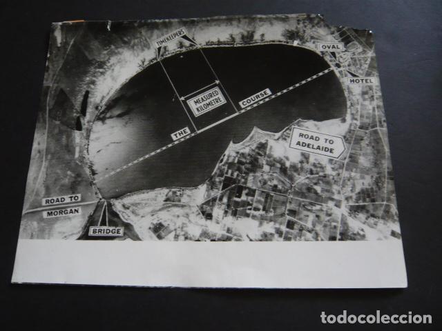 Fotograf&iacute;a antigua: LAGO BONNEY AUSTRALIA ANTIGUA FOTOGRAFIA ORIGINAL 24 X 18 CM