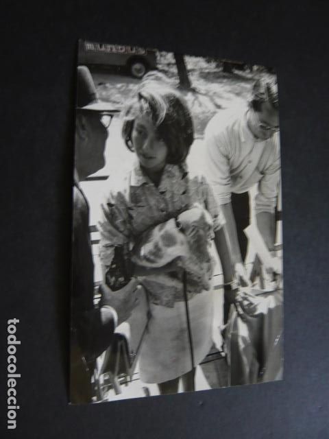 Antique Photography: CONDESA DE OFALIA PREMIO AUTOMOVILISMO VILLA DE MADRID ANTIGUA FOTOGRAFIA ORIGINAL 18 X 12 CM