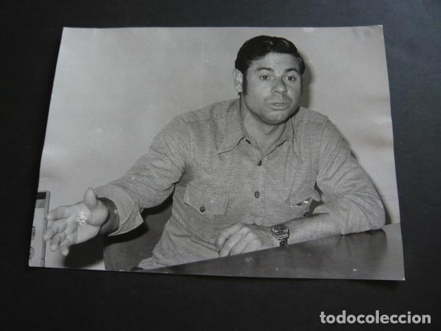 Fotografia antiga: JUAN JOSE AGUDO PRESO EN ALICANTE ANTIGUA FOTOGRAFIA ORIGINAL 18 X 24 CM
