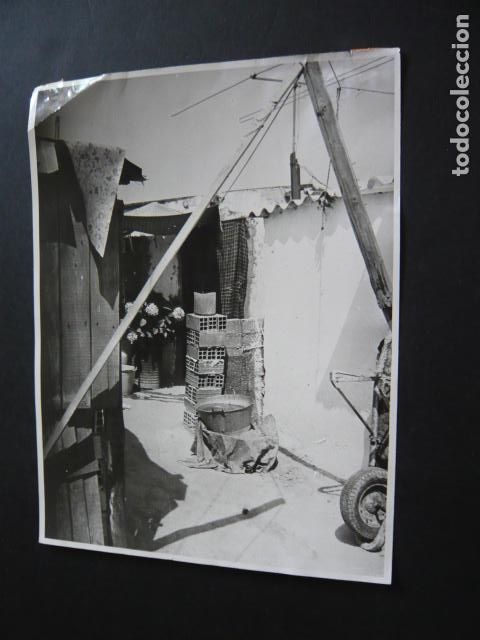 Fotograf&iacute;a antigua: MADRID CHABOLA DEL LUTE ANTIGUA FOTOGRAFIA ORIGINAL 18 X 24 CM
