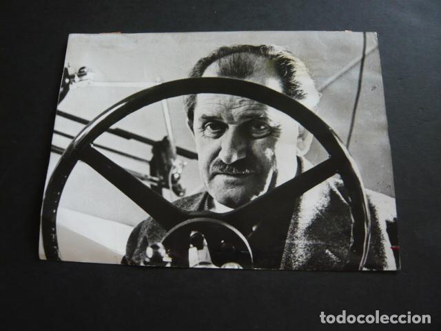 Photographie ancienne: FERDINAND PORSCHE INGENIERO AUTOMOVILISMO ANTIGUA FOTOGRAFIA ORIGINAL 15 X 21 CM