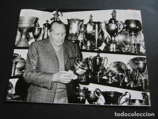 Alte Fotografie: HANS STUCK CORREDOR AUTOMOVILISTA AUTOMOVILISMO ANTIGUA FOTOGRAFIA ORIGINAL 16 X 21 CM