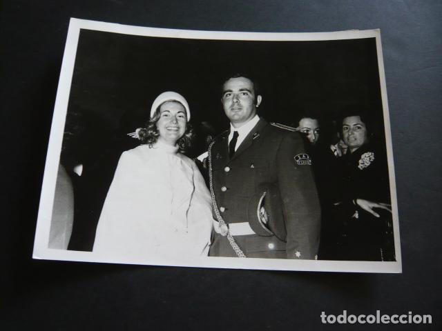 Antique Photography: MADRID BODA AVIADOR JUAN LUIS CAMARA ANTIGUA FOTOGRAFIA ORIGINAL 18 X 24 CM