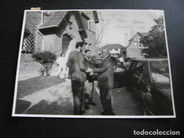 Alte Fotografie: NEGURI BILBAO SECUESTRO DE INDUSTRIAL POR BANDA ETA ANTIGUA FOTOGRAFIA ORIGINAL 16 X 24 CM