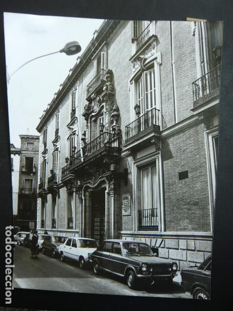 Fotografia antiga: MADRID PALACIO DE SANTO&Ntilde;A ANTIGUA FOTOGRAFIA ORIGINAL 24 X 18 CM