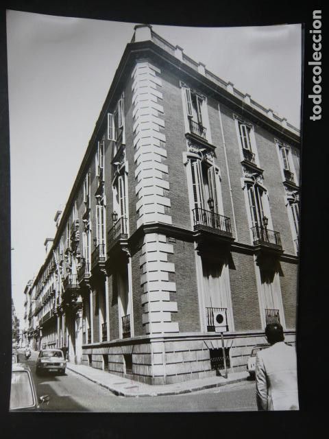 Fotograf&iacute;a antigua: MADRID PALACIO DE SANTO&Ntilde;A ANTIGUA FOTOGRAFIA ORIGINAL 18 X 24 CM