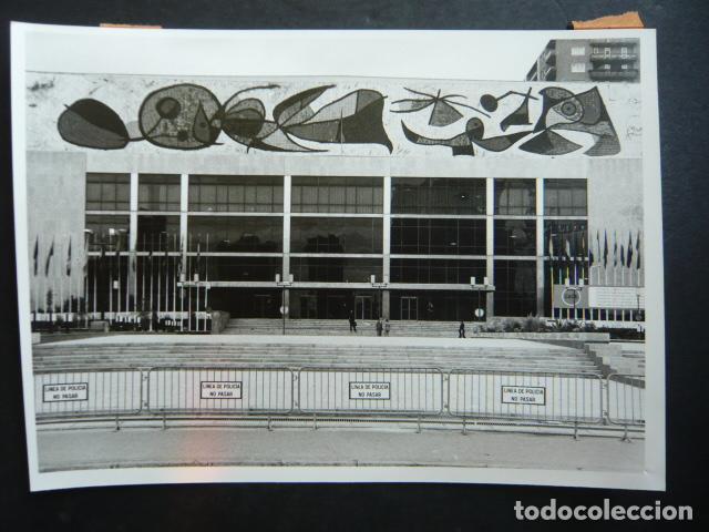 Photographie ancienne: MADRID PALACO DE CONGRESOS Y EXPOSICIONES ANTIGUA FOTOGRAFIA ORIGINAL 18 X 13 CM