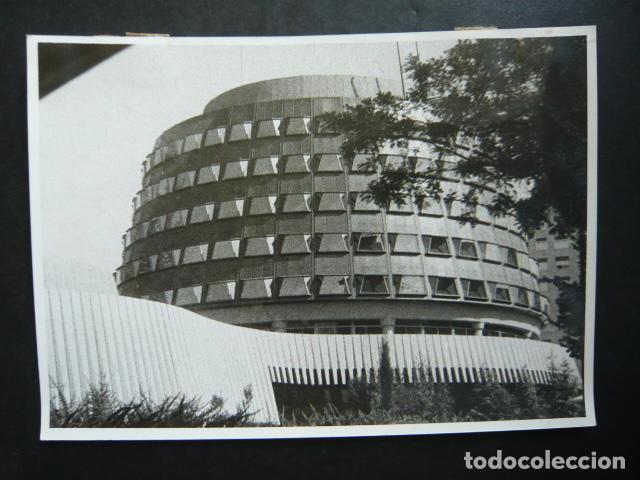 Antique Photography: MADRID TRIBUNAL CONSTITUCIONAL ANTIGUA FOTOGRAFIA ORIGINAL 18 X 13 CM