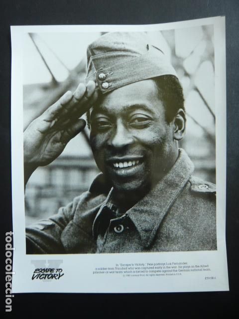 Fotografia antica: PELE FUTBOLISTA ANTIGUA FOTOGRAFIA ORIGINAL 18 X 24 CM