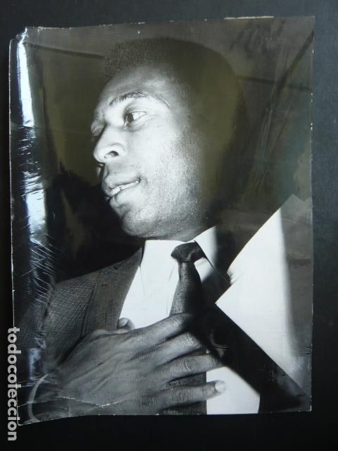 Fotografia antica: PELE FUTBOLISTA ANTIGUA FOTOGRAFIA ORIGINAL 18 X 24 CM