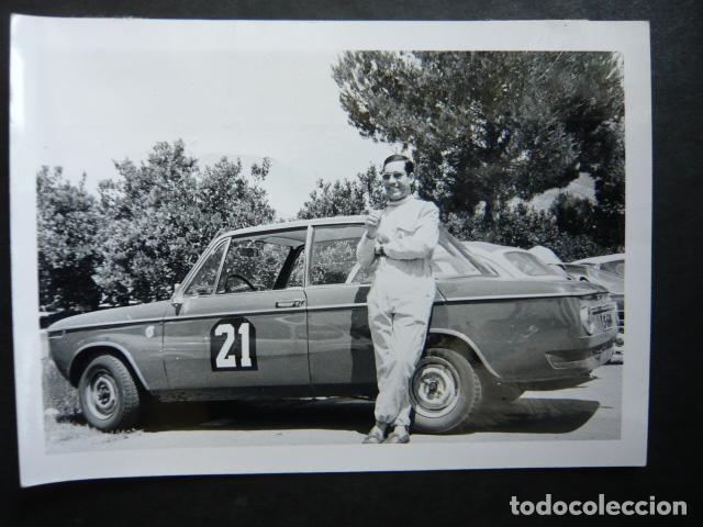 Fotografia antica: ENRIQUE ROCA CORREDOR AUTOMOVILISTA AUTOMOVILISMO ANTIGUA FOTOGRAFIA ORIGINAL 11 X 8 CM