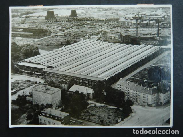 Fotografia antica: ESSEN ALEMANIA FABRICA AUTOMOVILES KRUPP ANTIGUA FOTOGRAFIA ORIGINAL 12 X 18 CM