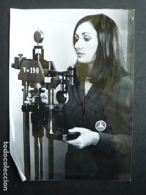 Fotografia antica: STUTTGART FABRICA AUTOMOVILES MERCEDES BENZ ANTIGUA FOTOGRAFIA ORIGINAL 12 X 18 CM