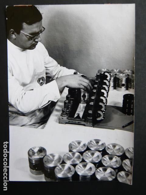 Fotografia antica: STUTTGART FABRICA AUTOMOVILES MERCEDES BENZ ANTIGUA FOTOGRAFIA ORIGINAL 12 X 18 CM