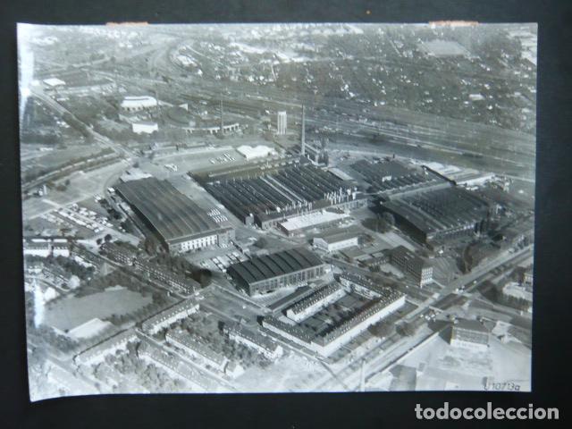 Fotografia antica: STUTTGART FABRICA AUTOMOVILES MERCEDES BENZ ANTIGUA FOTOGRAFIA ORIGINAL 24 X 18 CM