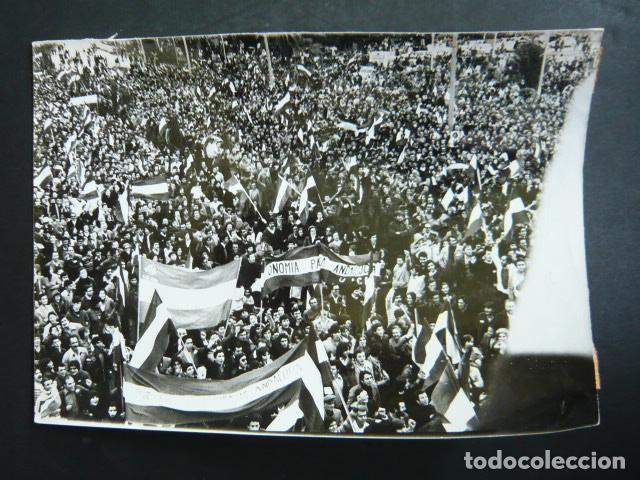 Fotograf&iacute;a antigua: MALAGA CELEBRACION DEL DIA DE ANDALUCIA ANTIGUA FOTOGRAFIA ORIGINAL 18 X 24 CM