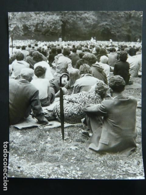 Fotograf&iacute;a antigua: KENWOOD LONDRES FESTIVAL MUSICAL ANTIGUA FOTOGRAFIA ORIGINAL 18 X 24 CM