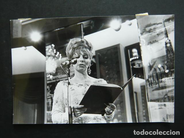 Alte Fotografie: VIENA FESTIVAL DE EUROVISION 1967 ANTIGUA FOTOGRAFIA ORIGINAL 18 X 13 CM
