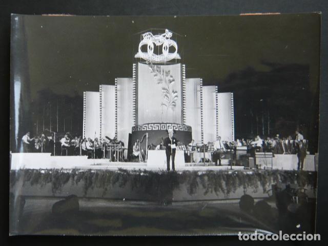 Fotografia antica: GRECIA FESTIVAL INTERNACIONAL DE ATENAS 1968 ANTIGUA FOTOGRAFIA ORIGINAL 18 X 24 CM