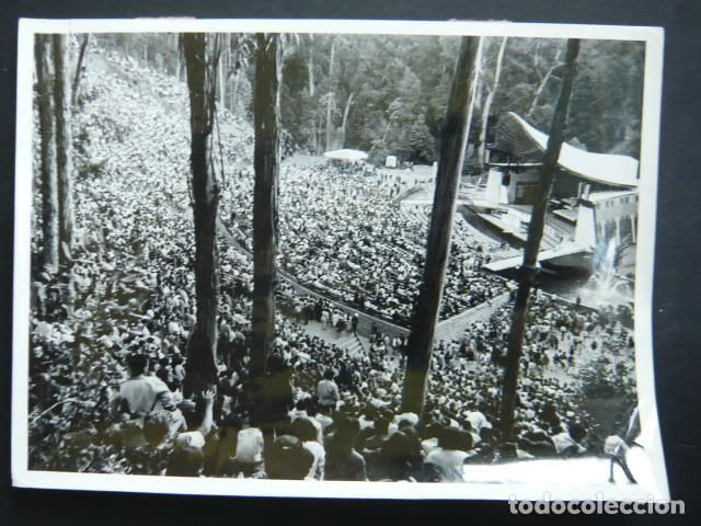 Fotografia antica: CHILE FESTIVAL INTERNACIONAL DE LA CANCION VI&Ntilde;A DEL MAR 1969 ANTIGUA FOTOGRAFIA ORIGINAL 18 X 24 CM