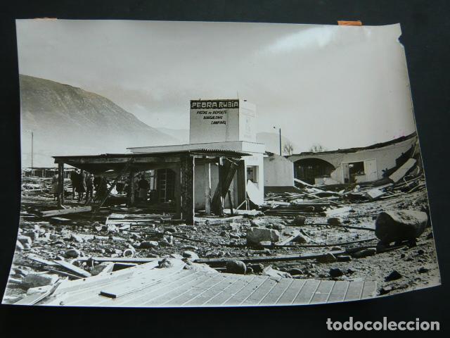 Fotografia antica: VIGO PONTEVEDRA TEMPORAL MARITIMO FOTO CAMESELLE ANTIGUA FOTOGRAFIA ORIGINAL 18 X 24 CM