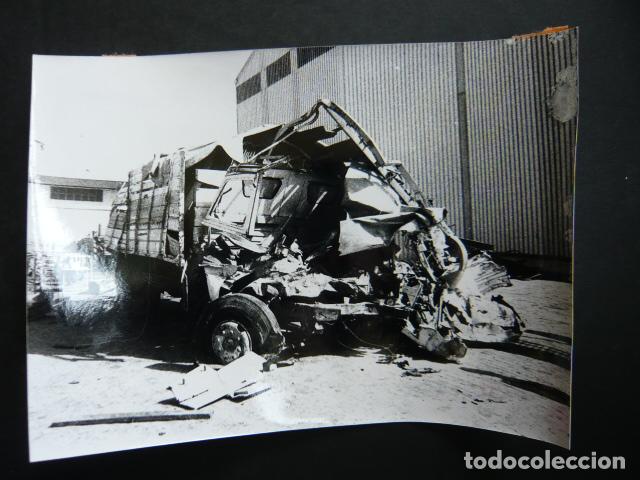 Fotografia antica: CADIZ TEMPORAL MARITIMO CARGUERO QUE VOLVI&Oacute; AL PUERTO ANTIGUA FOTOGRAFIA ORIGINAL 18 X 13 CM