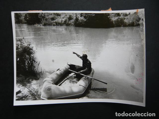 Fotografia antiga: ALCALA DE HENARES MADRID RESCATE NI&Ntilde;O ACCIDENTADO ANTIGUA FOTOGRAFIA ORIGINAL 13 X 18 CM