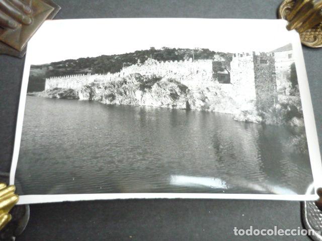 Fotografia antiga: BUITRAGO DE LOZOYA MADRID VISTA DEL CASTILLO ANTIGUA FOTOGRAFIA 12 X 18 CM