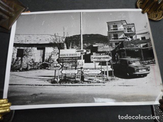Photographie ancienne: HOYO DE MANZANARES MADRID ANTIGUA FOTOGRAFIA 13 X 18 CM