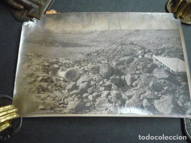 Alte Fotografie: MADRID ORCASITAS TERRENOS PARA VIVIENDAS ANTIGUA FOTOGRAFIA 13 X 18 CM
