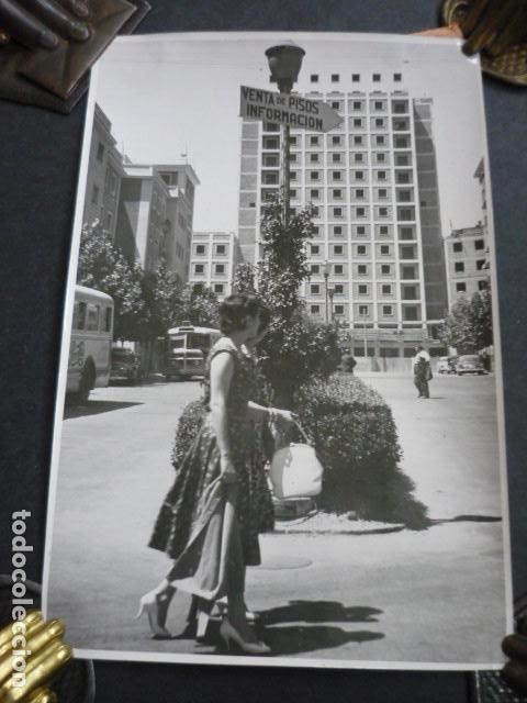 Alte Fotografie: MADRID BARRIO DE LA CONCEPCION ANTIGUA FOTOGRAFIA 13 X 18 CM