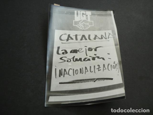 Antique Photography: MADRID MANIFESTACION BANCA PRIVADA ANTIGUA FOTOGRAFIA 18 X 13 CM