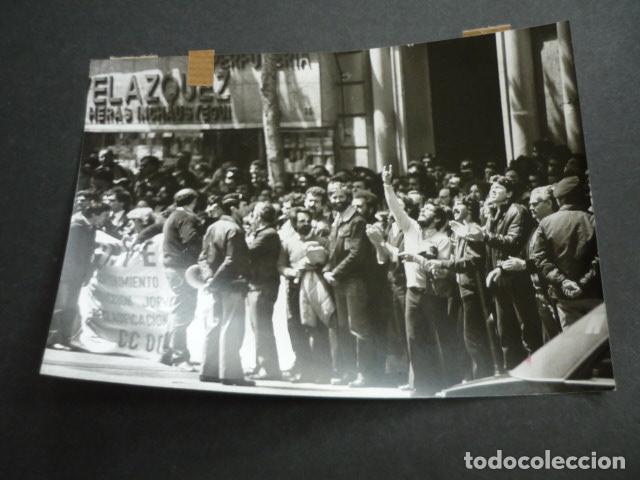 Fotografia antiga: MADRID MANIFESTACION BANCA PRIVADA ANTIGUA FOTOGRAFIA 18 X 13 CM