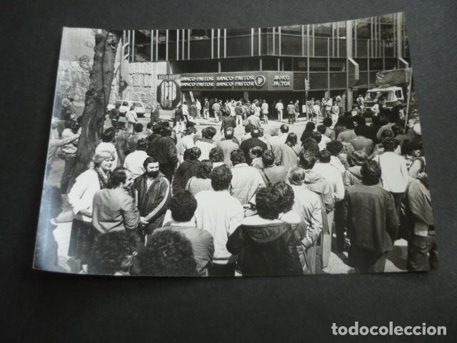 Fotograf&iacute;a antigua: MADRID MANIFESTACION BANCA PRIVADA ANTIGUA FOTOGRAFIA 18 X 13 CM