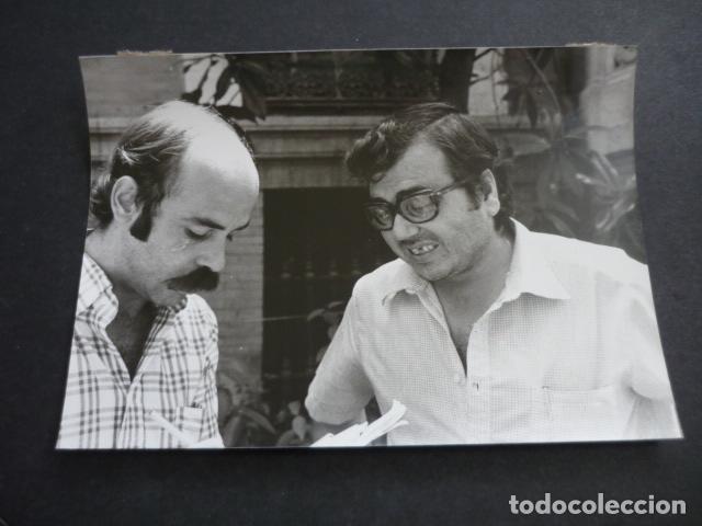 Fotografia antiga: MADRID MANIFESTACION CIEGOS DE MALAGA EN LA ONCE ANTIGUA FOTOGRAFIA 18 X 13 CM