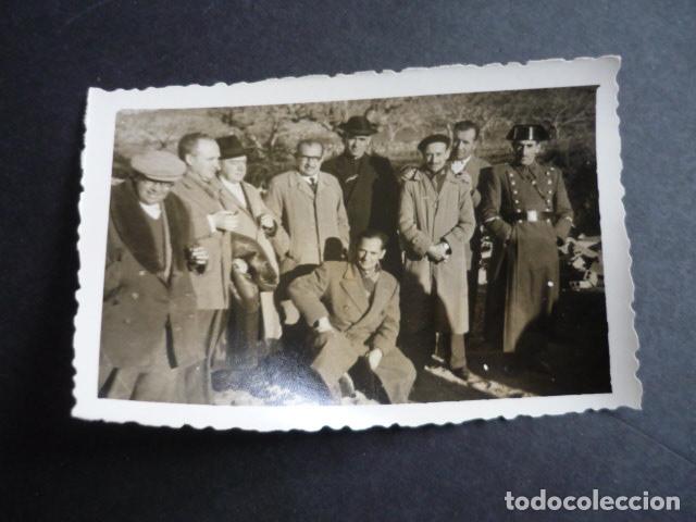 Antique Photography: NAVAMORCUENDE TOLEDO GUARDIA CIVIL ANTIGUA FOTOGRAFIA 9 X 6 CM