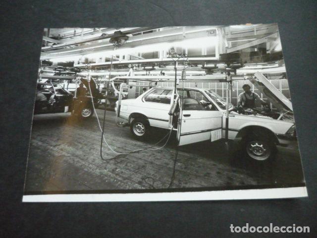 Alte Fotografie: MUNICH ALEMANIA FABRICA AUTOMOVILES BMW ANTIGUA FOTOGRAFIA ORIGINAL 12 X 18 CM