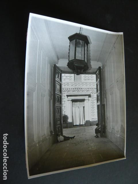 Antique Photography: LEGANES MADRID HOSPITAL DE SANTA ISABEL ANTIGUA FOTOGRAFIA ORIGINAL 18 X 24 CM