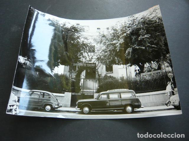 Antique Photography: MADRID SANATORIO DE TOREROS ANTIGUA FOTOGRAFIA ORIGINAL 18 X 24 CM