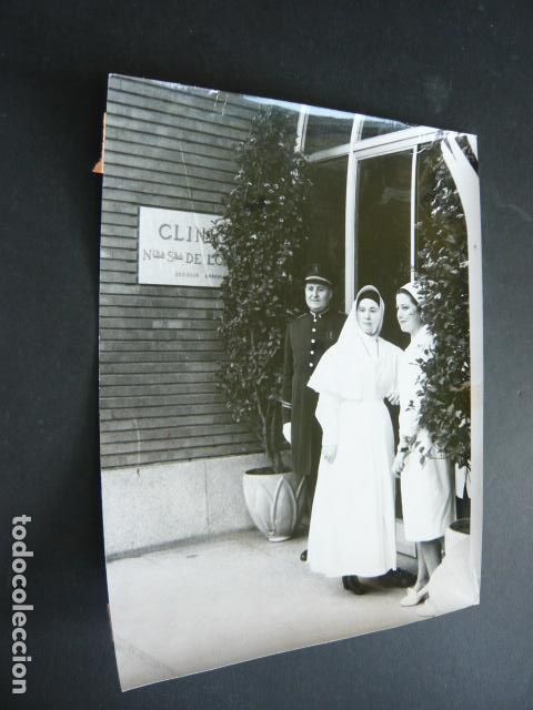 Alte Fotografie: MADRID SANATORIO DE NUESTRA SE&Ntilde;ORA DE LORETO ANTIGUA FOTOGRAFIA ORIGINAL 18 X 24 CM